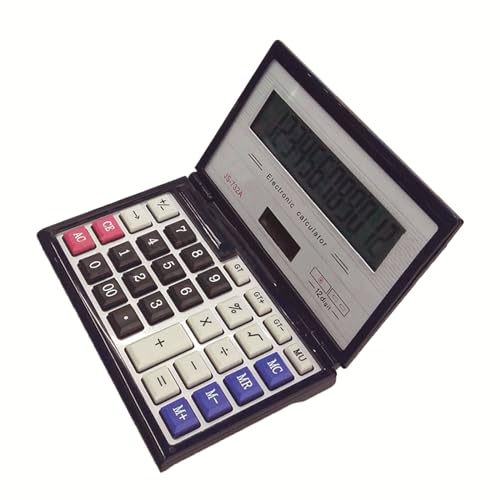 Maizoon Solar Dual Power Calculator with 12-Digit Display Large Screen