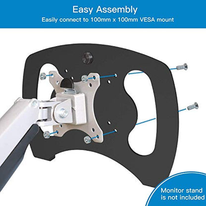 HUANUO Triple Monitor Mount&Laptop Tray