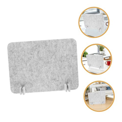 Veemoon 2Pcs Felt Desk Privacy Panel Desk Divider Partition for Office and Classroom Easy to Install Enhances Focus and Reduces Distractions