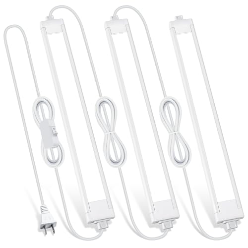 3 Pack Plug in Under Cabinet Lighting for Kitchen - size: 3 Pack