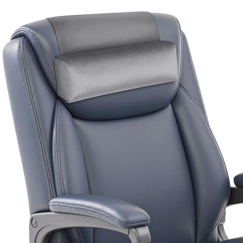 WdFour Velvet Neck & Head Pillow for Recliner Chair, Small Ergonomic Cervical Support Pillow for Home, Office and Travel, Non-Slip Cushion for Tension Relief & Shoulder Comfort (Light Gray) - color: Light Gray