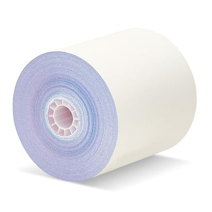 3 X 65' 3-ply White/Canary/Pink Carbonless Kitchen Paper 50 Rolls TMU 220, 50 Rolls - size: 3" x 65' 3-Ply W/C/P