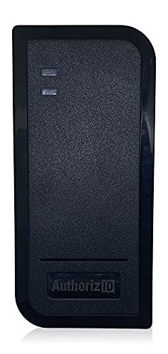 AID-301C Standard 26 Bit 125KHz H10301 Wiegand AuthorizID Mullion Mount Card Reader Scanner Sensor. Compatible with The vast Majority of Access Control Systems.