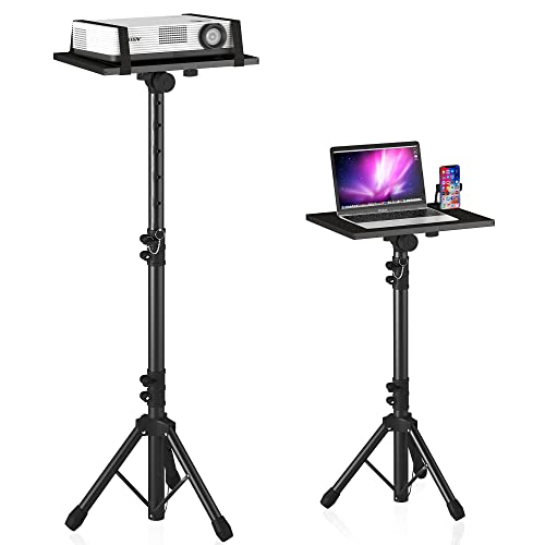 Projector Stand Tripod Laptop Stands Height Adjustable - size: A：23"-46"