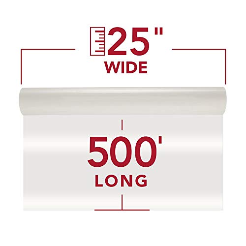 GBC Thermal Laminating Film Roll, 2 Pack, NAP I, 1" Poly-In Core, 1.5 Mil Laminate Rolls, 25" x 500', School Lamination (3000004) - style: 1.5mil, 25"