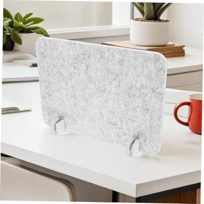 Veemoon 2Pcs Felt Desk Privacy Panel Desk Divider Partition for Office and Classroom Easy to Install Enhances Focus and Reduces Distractions