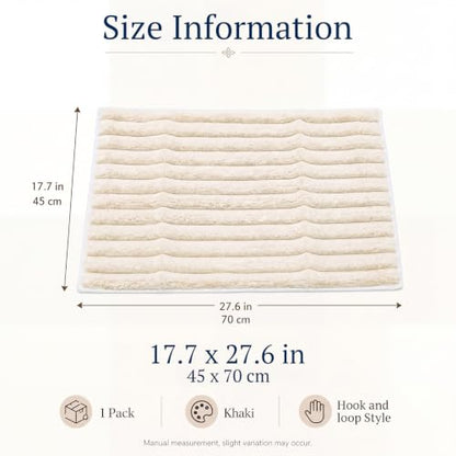 Irenare Non Slip Recliner Headrest Cover 17 x 27 inch Waterproof Couch Sofa Headrest Protector for Furniture Slipcover that Stay in Place Head Protector for Home Office