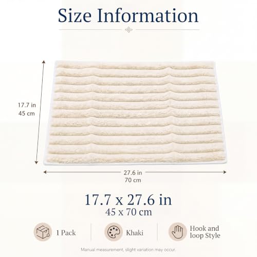 Irenare Non Slip Recliner Headrest Cover 17 x 27 inch Waterproof Couch Sofa Headrest Protector for Furniture Slipcover that Stay in Place Head Protector for Home Office