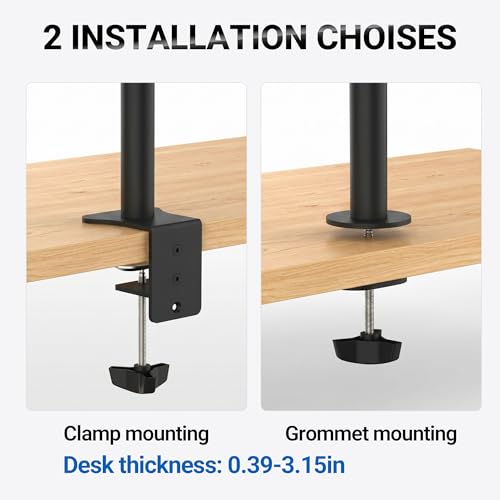 GRIFEMA Monitor Mount for 13-32 in, Dual Monitor Arm, Up to 19.8 Lbs Each - size: Dual Mount