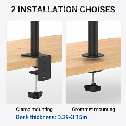 GRIFEMA Monitor Mount for 13-32 in, Dual Monitor Arm, Up to 19.8 Lbs Each - size: Dual Mount
