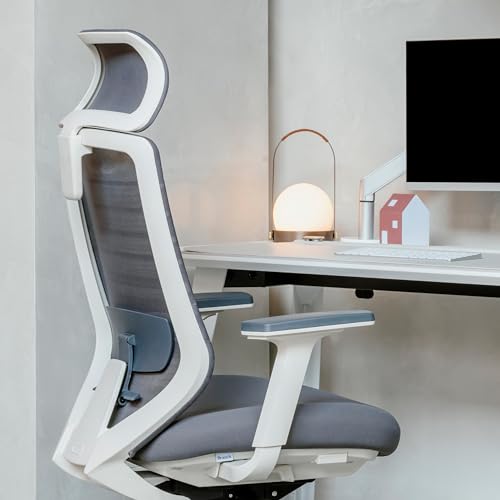 Branch Adjustable Ergonomic Headrest Attachment | Only Compatible with The Ergonomic Chair, Adjustable Height for Personalized Neck and Head Support, Light Blue - color: Light Blue