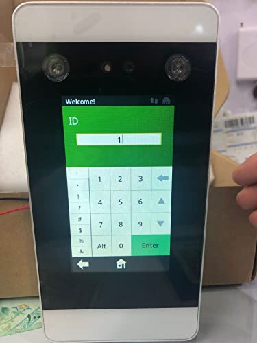 Clocking in Machine, Time Clocks for Employees Small Business WiFi ID Swipe Card Dynamic Face Access Control and Attendance All-in-one Machine