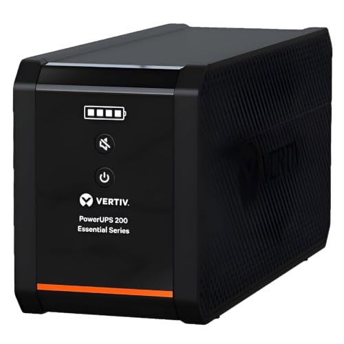 Vertiv Liebert PowerUPS 200 Essential PSA6E-1000LVT UPS 1000VA/530W USB C+A - size: 1000VA/550W