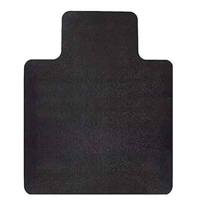 RESILIA Office Desk Chair Mat with Lip - for Low Pile Carpet (with Grippers) Black, 36 Inches x 48 Inches, Made in The USA - color: Black, size: 36" x 48" with lip
