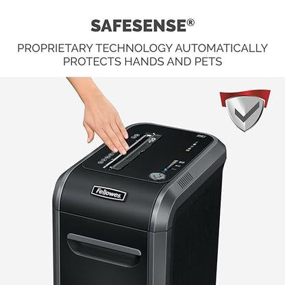 Fellowes Powershred 99Ci 18-Sheet 100% Jam-Proof Heavy Duty Crosscut Paper Shredder Machine for Office and Home, Black/Gray 3229912 - style: 18 Sheet