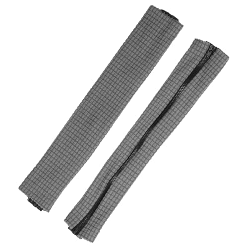 PATIKIL 22x4.3in Office Chair Armrest Covers, 1Pair, Dark Gray - color: Dark Gray, size: 22"