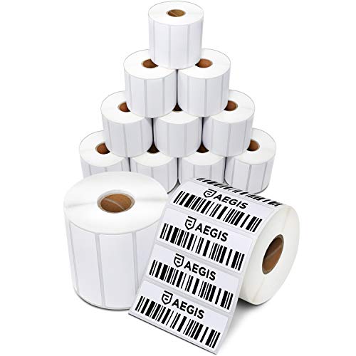 3" X 1" Direct Thermal Labels (15600 Count, 12 Rolls) - size: 3" X 1"