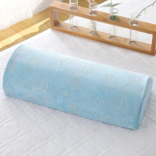 Beauty Salon Message Latex Footrest Pillow Detachable Feet Cushion Support Fumigation Massage Spa Tool (Sky Blue) - color: Sky Blue