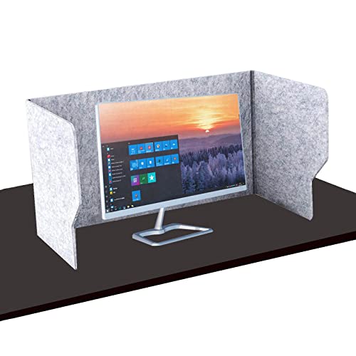 Desk Privacy Panel, Free Standing Dividers, Folding Portable Office, H19.69in, for Apply