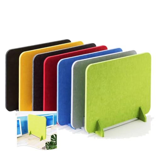 Acoustic Desk Divider Panel Noise-Reducing Partition for Home Office & Classroom Visual Distraction Minimizer 50 x 60 cm Soundproofing Solution for Productivity - color: Blu, size: 30 x 40 cm