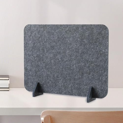 Desktop Partition Table Divider Privacy Panel for Study Home Office Table, Freestanding Privacy Screen with Adjustable Height, Space Divider- L