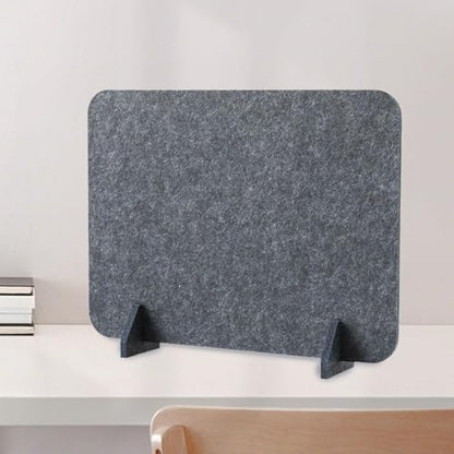 Desktop Partition Table Divider Privacy Panel for Study Home Office Table, Freestanding Privacy Screen with Adjustable Height, Space Divider- L