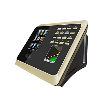 Time Clock, Time Clock UF100plus Face Fingerprint Attendance Machine WiFi Biometric Attendance Machine Time Card Machine for SMEs for Business, Office