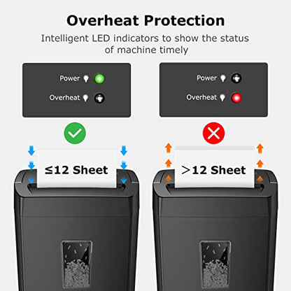 Bonsaii C275-A Shredder and 12-Pack Lubricant Sheets