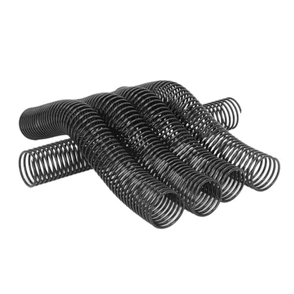 18 Pcs Spiral Binding Coil, 310 Sheet Capacity, 4:1 Pitch, 48 Loop, 38mm Diameter, Spiral Binding Spine for A4 Paper, Plastic Combs for Students Teacher Office