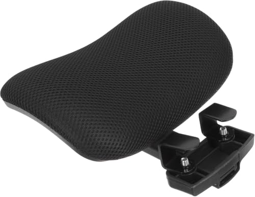 No Drilling Ergonomic Chair Headrest Attachment,Executive Desk Chair Head Support Pillow,Breathable Mesh High Density Foam Office Neck Rest