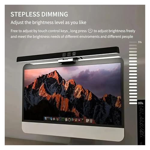 LED Desk Lamp Monitor Light Bar PC Computer Dimmable Screen Light 33cm 50cm Office Study Reading Hanging Table Lamp USB Powered - color: 33cm