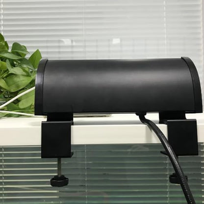 Table Edge Mount Power Strip Desk Clamp Power Sockets with 3 AC Power + 2 USB Charger +1 Switch for for Home Office Hotel (Black)