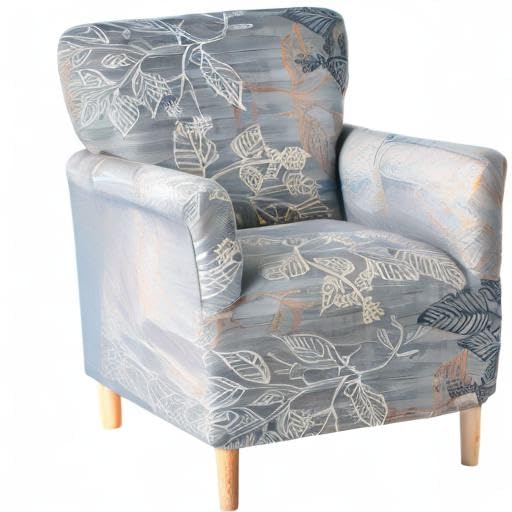 CRFATOP Accent Chair Cover, Stretch Armchair Slipcover for Living Room - color: Color A03