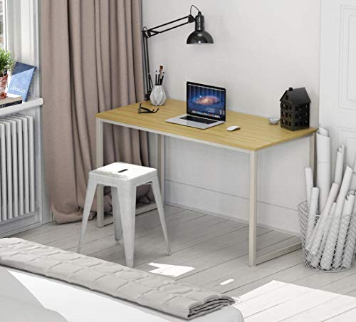 SHW Mission 40-Inch Home Office Computer Desk, Oak - color: Oak, size: 40-Inch