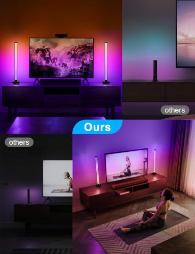 Smart LED Light Bars, Gaming Lights RGB IC Light Bar for Room, TV Backlight - size: 17.3 inch
