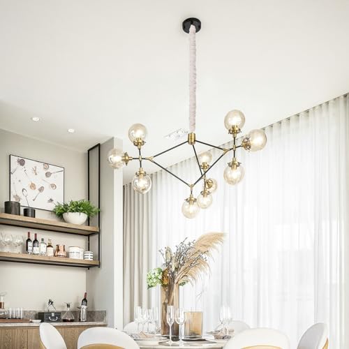 4 Pcs Fabric Cord Cover, 6 Feet and 4 Feet Beige Chandelier Chain Cover Fabric Lighting Cable Sleeve for Chandelier Lighting Wires, Cable Management - Easy to Install