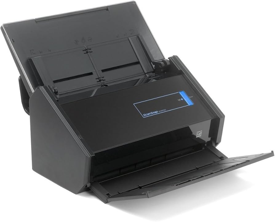 Fujitsu ScanSnap iX500 Document Scanner (PA03656-B002) – Wireless Duplex Scanner for Mac & PC, High-Speed Auto Feed, PDF & Cloud Compatible (Renewed)