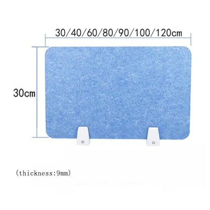 Desk Privacy Divider, Sound Proof Dividers, Clamp- Divider Acoustic DividerDesktop Standing Cubicle Partition for Classroom Libraries Room Table(Blue,40x30cm) - color: Blue, size: 40x30cm