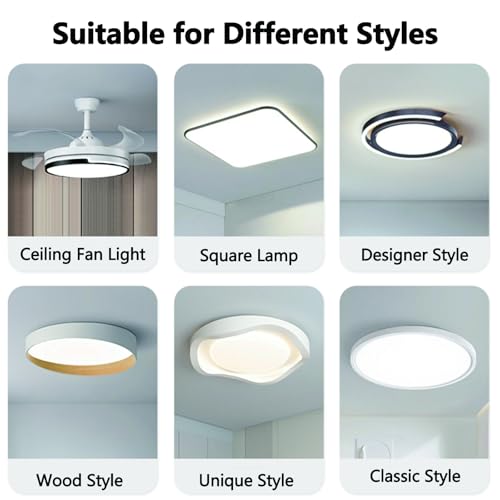 9 inch LED Retrofit Light Kit for Ceiling Fan Light Replacement Panel PCB 36W 6000K 3600LM 120V CRI80+, LED Ceiling Fan Light Retrofit Kit for Ceiling Fans, Ceiling Lights, Homes, Offices - color: 9 " LED Retrofit Light