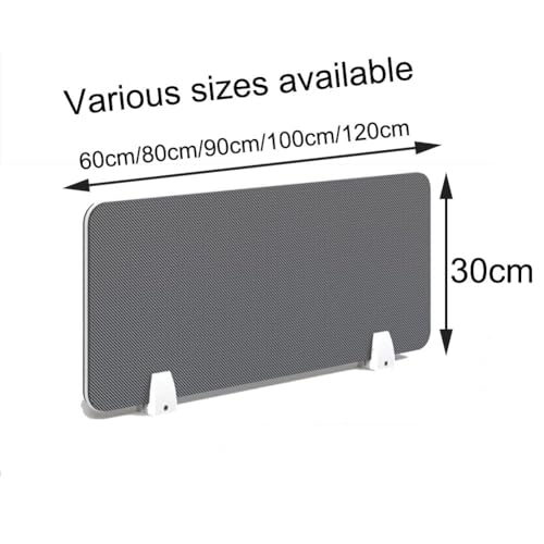 Desk Privacy Divider, 4 Pack Desk Divider, Noise Reducing Desk Privacy Panel Acoustic Freestanding for Table Standing Sound Proof Dividers Desktop Office(30X120CM) - size: 30X120CM