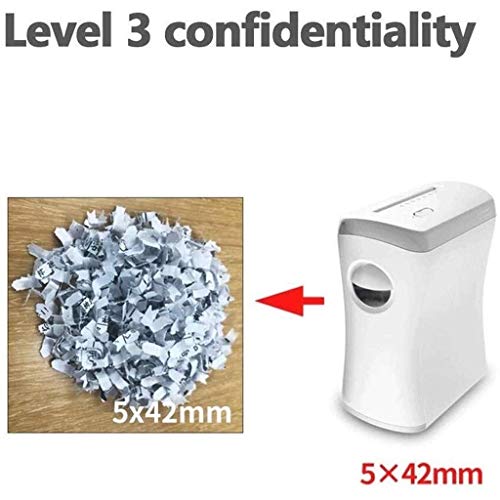 Professional Grade High Security 5-Sheet Micro-Cut Paper Credit Card Shredder, 5 Minutes Continuous Run time
