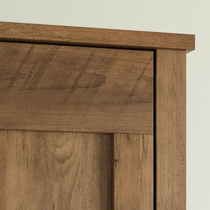 Sauder Miscellaneous Storage Cabinet, Rural Pine Finish - color: Rural Pine