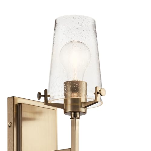 Kichler Alton 22" 1-Light Wall Sconce Light, Champagne Bronze