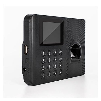 Time Clocks Biometric Fingerprint Attendance Machine USB Fingerprint Password Attendance System Time Clock Employee Checking-in Recorder,
