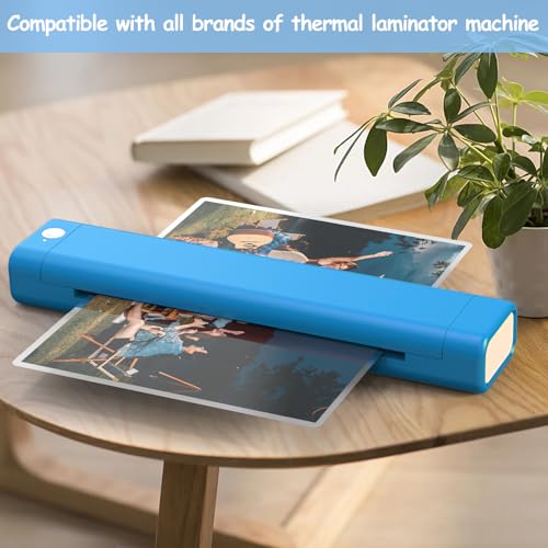 [3mil 100 Pack] InpourPack Laminating Pouches, 3 Mil Clear Thermal Laminating Pouches 9 x 11.5 Inch Laminating Sheets for Laminator, Holds 8.5 x 11 Inch Sheets - size: 3mil 100