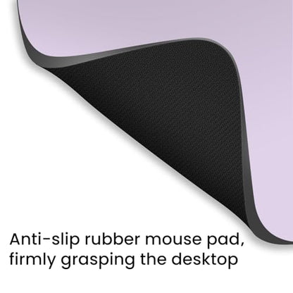 Small Mouse Pad 6 x 8 Inch, Horizontal and Vertical Flexible use. Great for Traveling, Wireless laptops, Keyboard Trays, Offices, etc. (Purple) - color: purple