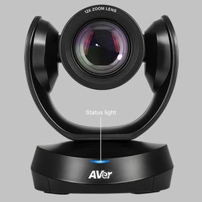 AVer CAM520 Pro3 PTZ Conference Camera – 36X Total Zoom 1080p USB Camera with AI Auto Framing, Smart Gallery, HDMI & PoE+ for Zoom, Teams & Hybrid Meetings