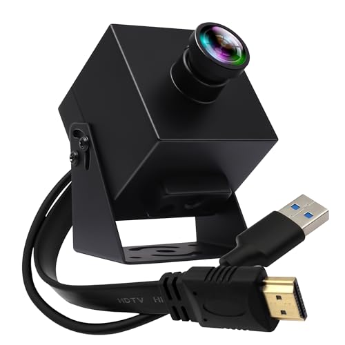 60fps USB3.0 Camera,4K High Speed with HDMI & USB Simultaneous Output, 2X Digital Zoom,120° HFOV Distortion-Free Lens Plug and Play for Church,Worship, Education and Office Work - size: 120° Low Distortion Lens