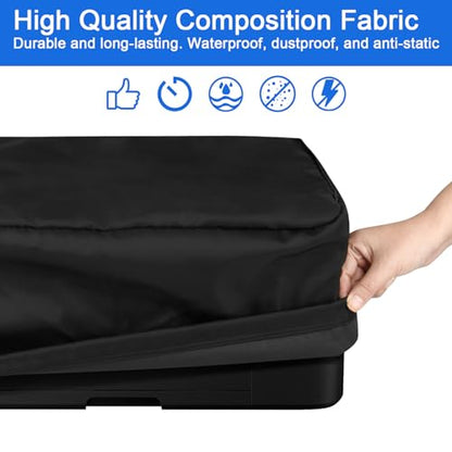 Printer Dust Cover, for Canon PIXMA All-in-One Inkjet Printer | Antistatic Water Resistant Nylon Sleeve, Fits TR7820, TR7120, TS702a, G6020, TS7720, 16.6 X 15.1 X 8.4 Inch