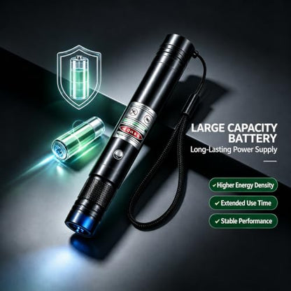 Green USB Laser Pointer for TV LED LCD Screen Demo Outdoor Construction Exploration - color: Green